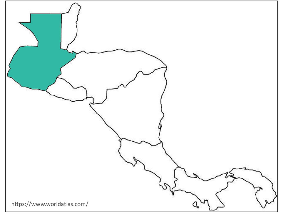 Guatemala map