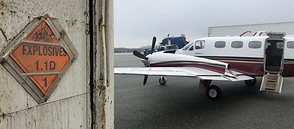 Pirate Gold of Adak Island explosives flight