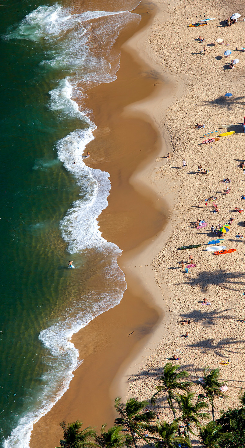 aerial-view-on-the-beach