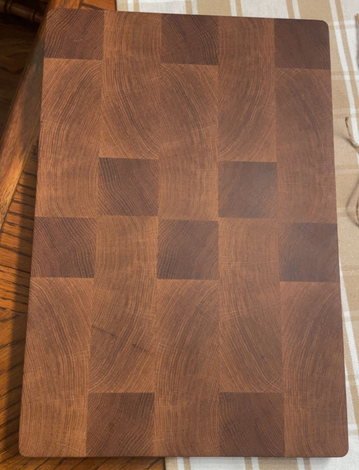 Old Growth White Oak End Grain Butcher Block
