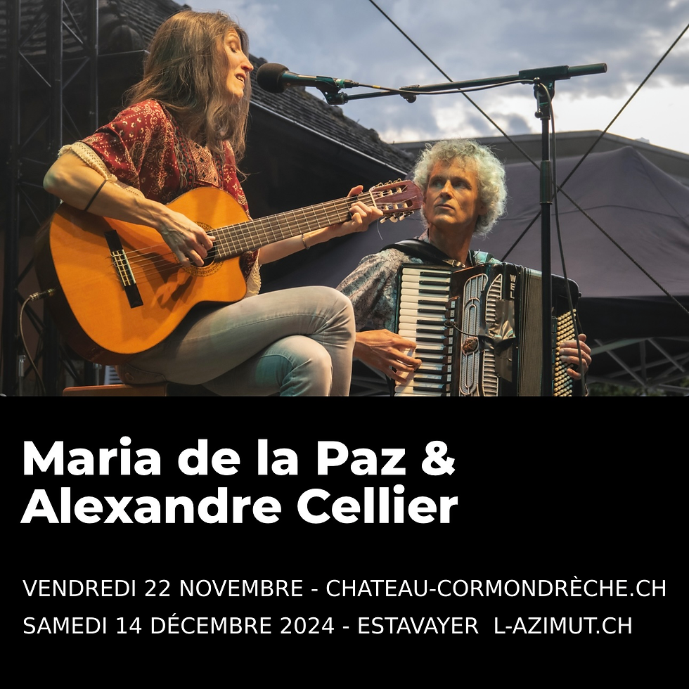 Maria de la Paz et Alexandre Cellier