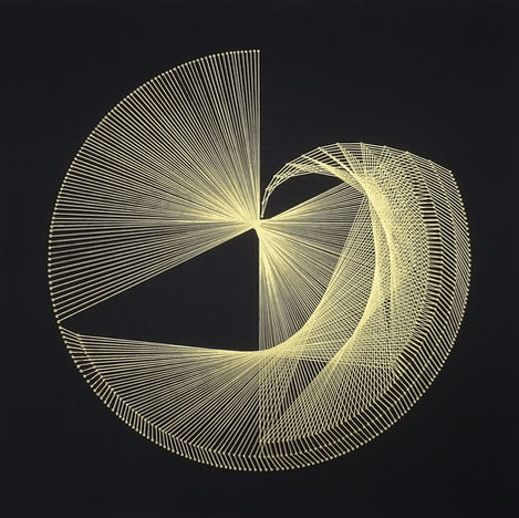 Kathleen Maria Hausmann, Kunst, Fibonacci Sequence, Fibonaccifolge, Fibonacci Zahlenfolge, abstrakte Kunst, Visualisierung mathematischer Konzepte, Blattgold, Großformatige Kunst, Zahlenkunst, Fibonaccisystem 2, Bilderserie, goldener Schnitt, Zahl Phi, Mathematik, mathematische Gesetzmäßigkeiten, Kunst für Büroräume, Kunst für Sitzungsräume, Kunst für Seminarräume, zeitgenössische Kunst, contemporary art, sacred geometry, gold leaf art