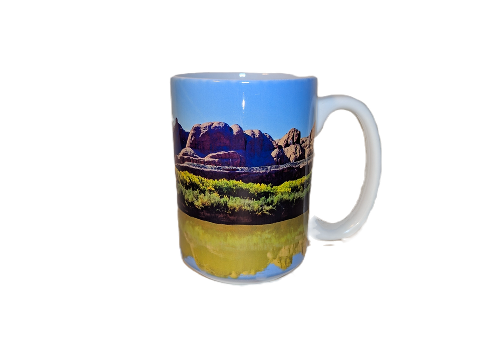 15 oz Ceramic Mug #15– Featuring Artistic Landscape by Tom Redman