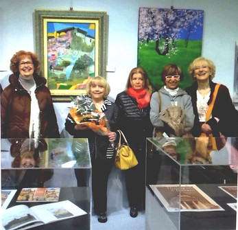 2017 LEA RICCI MOSTRA D'ARTE BIBLIOTECA