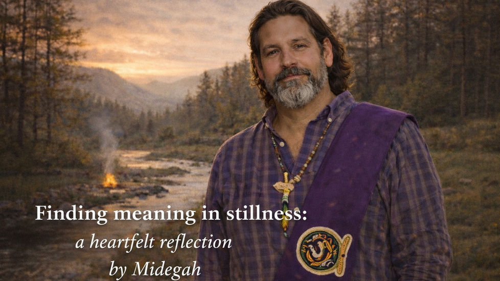 Finding Meaning in Stillness: A Heartfelt Reflection by Midegah