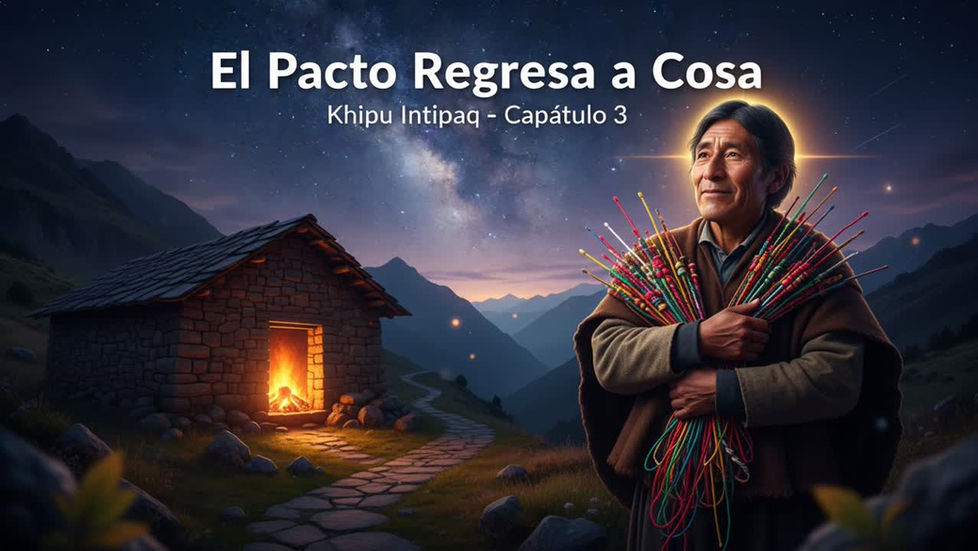 Khipu Intipaq – Los Nudos del Sol, Capítulo 3: Ñawpak Regresa a su Hogar