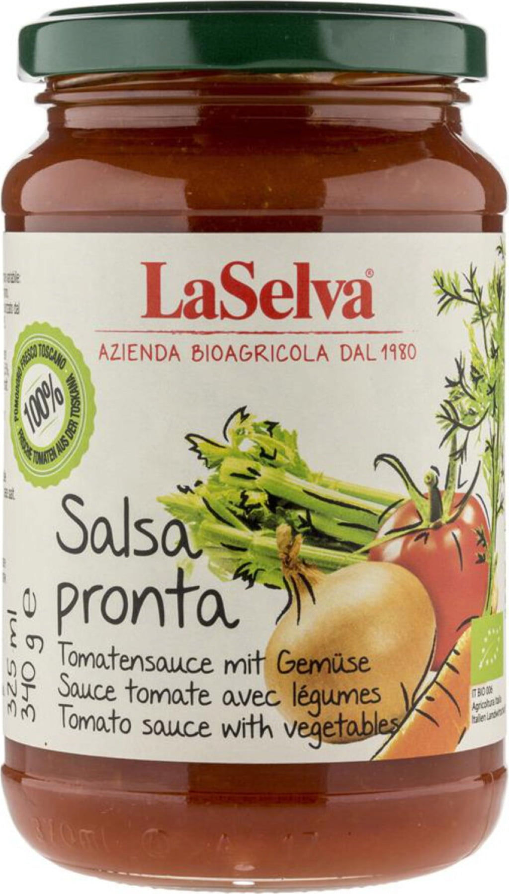 Salsa pronta
340 gr