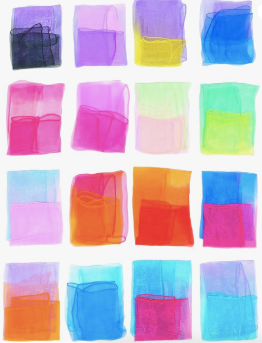 Thumbnail: Rainbow Scarves - Pack of 6