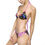 Thumbnail: "Cosmic Dino Groove" Women's Bikini Swimsuit (AOP)
