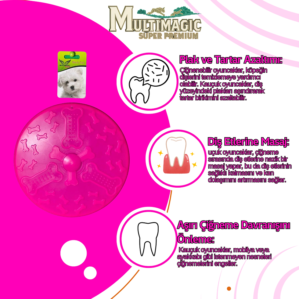 Küçük resim: MULTIMAGIC KÖPEKLER İÇİN ''SERT FRİZBEE'' PLASTİK OYUNCAK