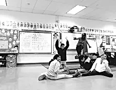 Photos at dance class