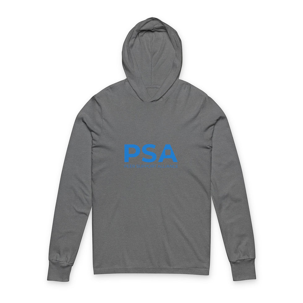 Thumbnail: Unisex Hooded Long Sleeve Tee
