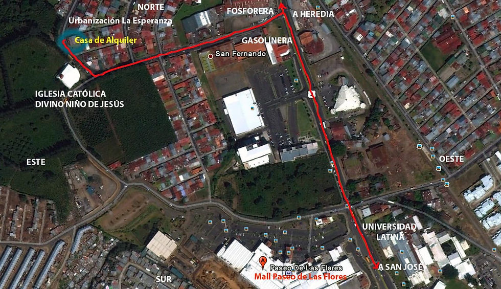 Miniatura: Terreno MUY BARATO de CASA Y DOS apartamentos cerca de Heredia Centro