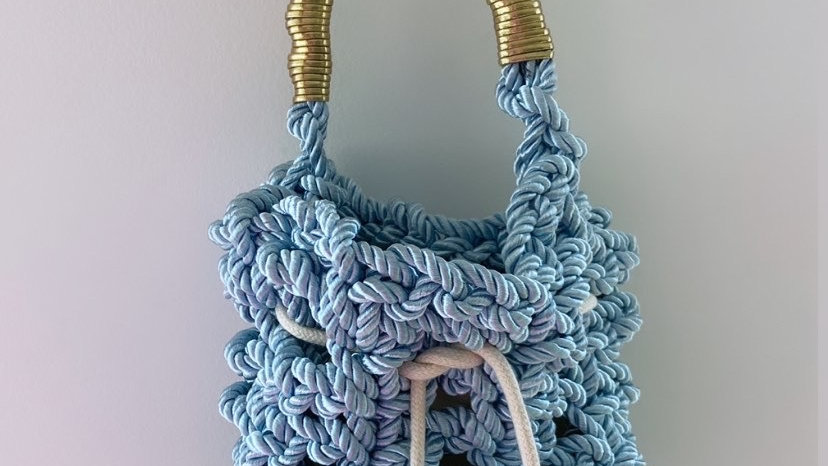 bolsa for crochet projects