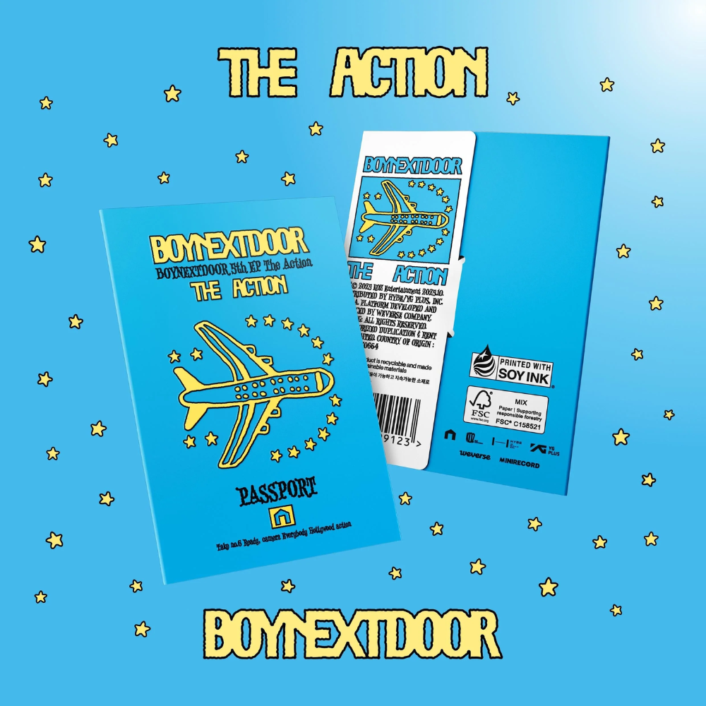 BOYNEXTDOOR - The Action [Weverse ver.]