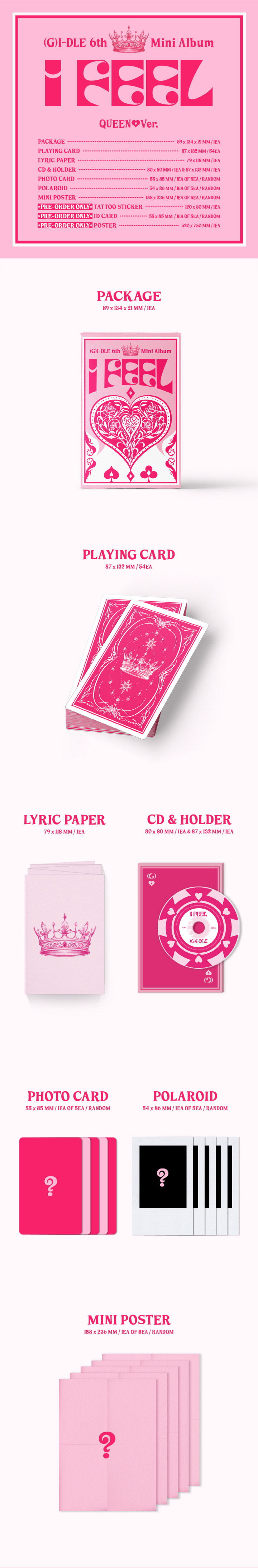 Thumbnail: (G)I-DLE - I feel