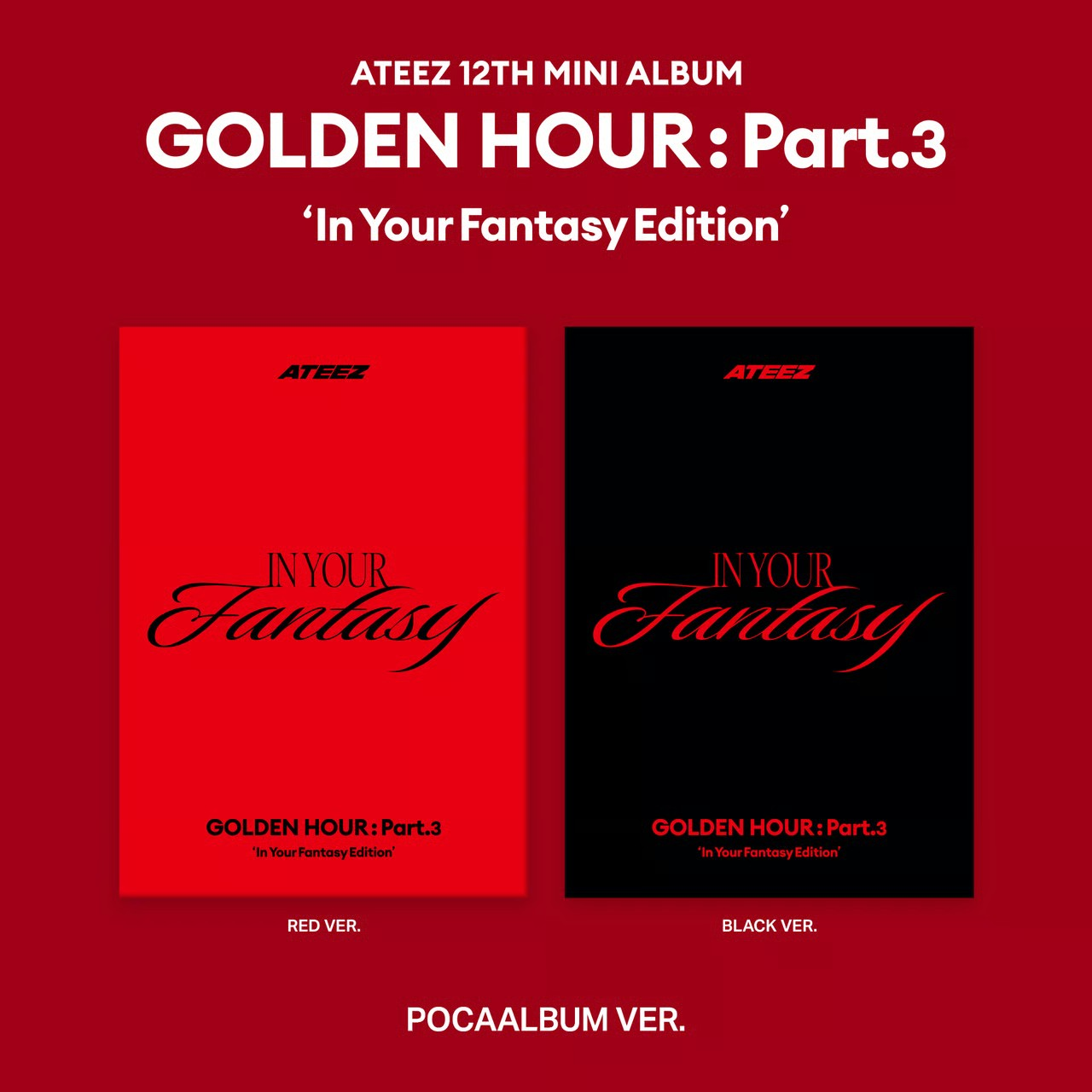 ATEEZ - GOLDEN HOUR : Part.3 [In Your Fantasy Edition] [Pocaalbum ver.]