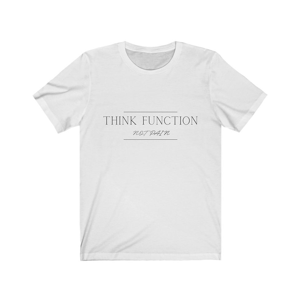 Thumbnail: Think Function Not Pain - Unisex Premium T-Shirt