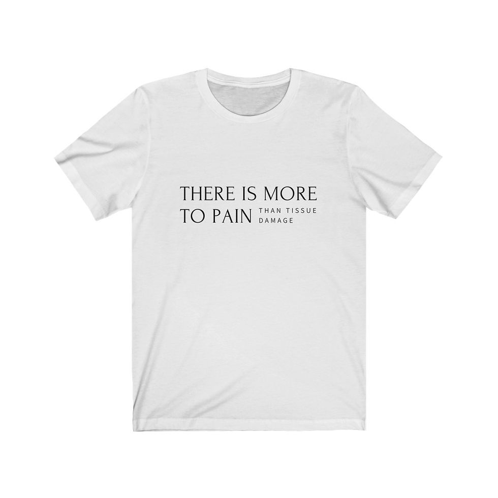 Thumbnail: There Is More To Pain Than Tissue Damage - Unisex Premium T-Shirt