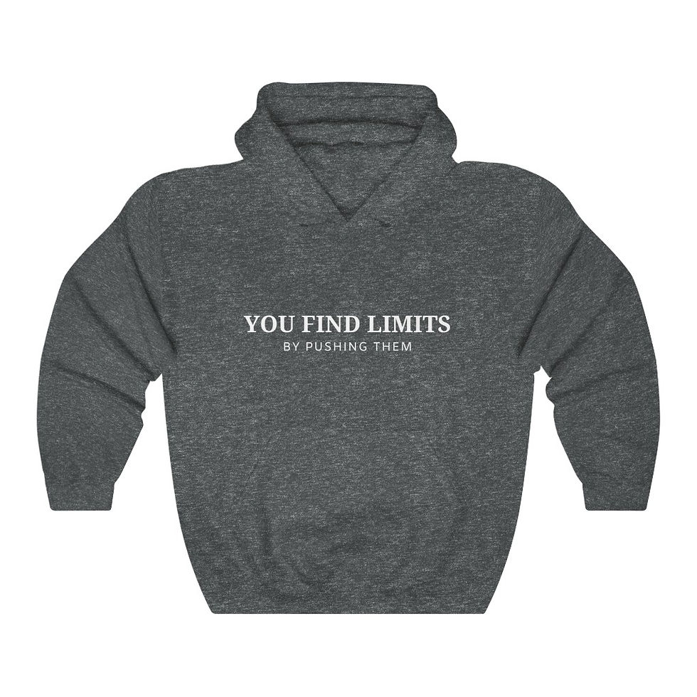 Thumbnail: You Find Limits By Pushing Them - Unisex Premium Hoodie