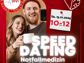 Speed Dating Notfallmediziner am 13.01.2024