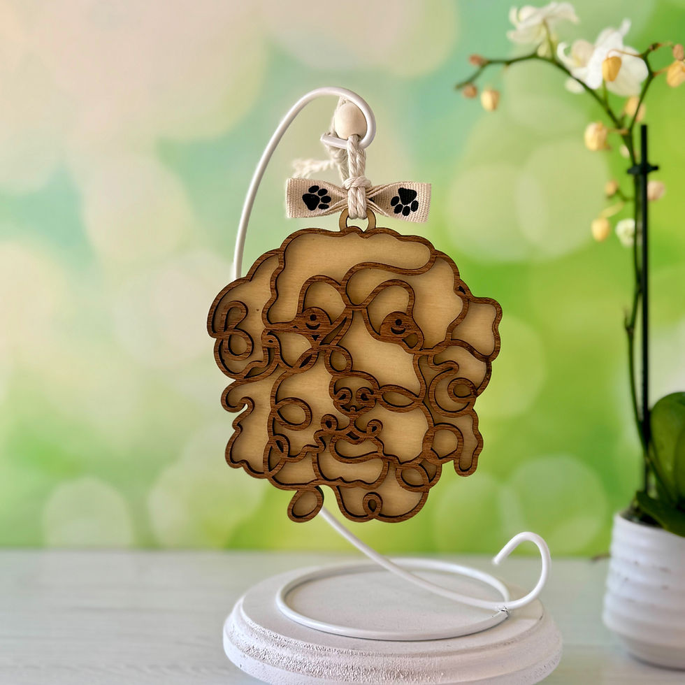 Thumbnail: Personalized Dog Breed Ornament (N–Z)