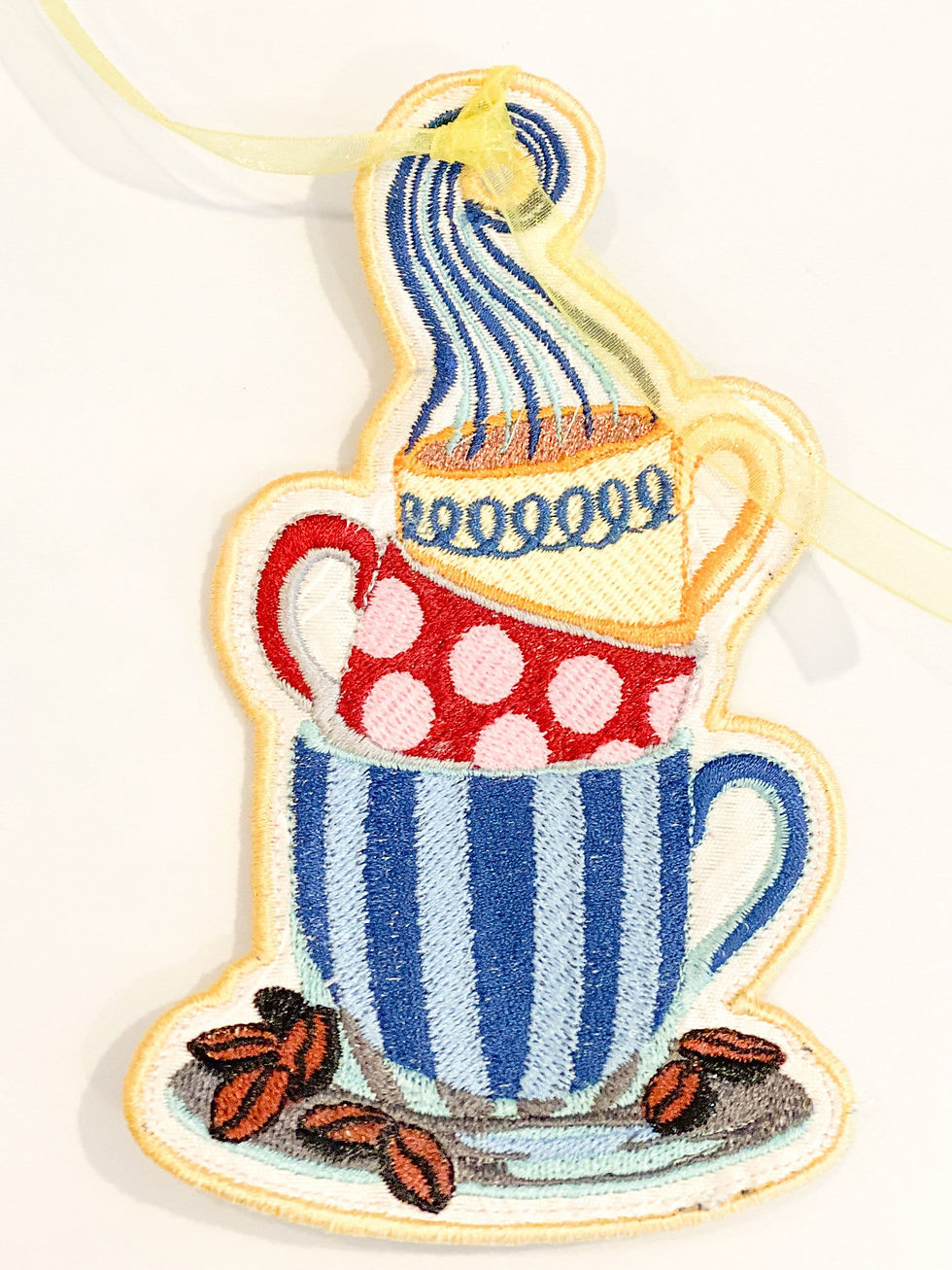 Thumbnail: Tea Cups Bookmark