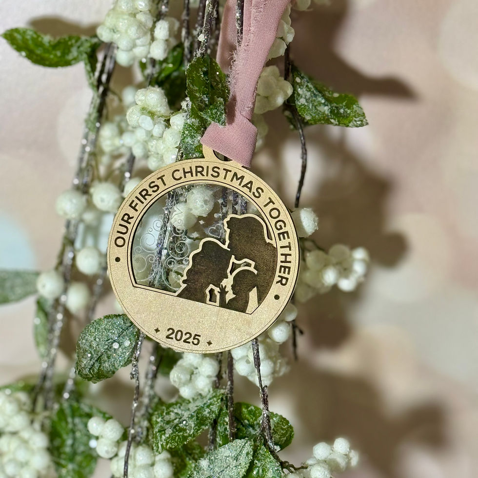 Thumbnail: Our First Christmas Together New Family Ornamant