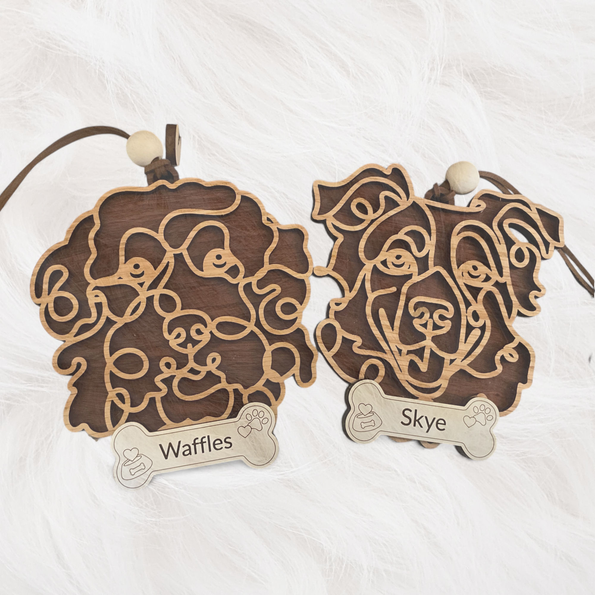 Personalized Dog Breed Ornament (N–Z)