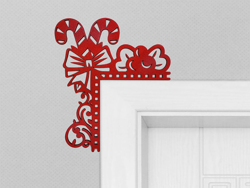 Thumbnail: Door Trim Decorations - Christmas