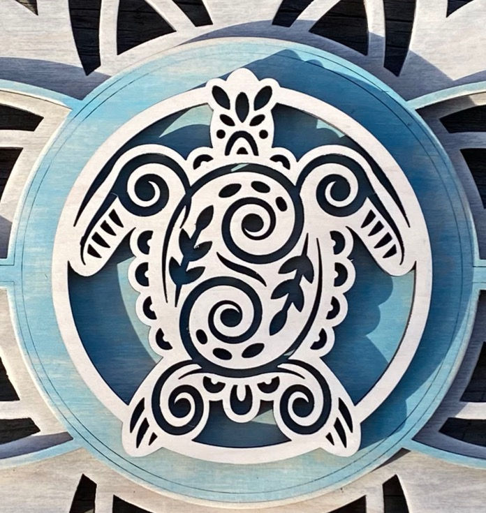 Thumbnail: Elegant Layered Flower Sign