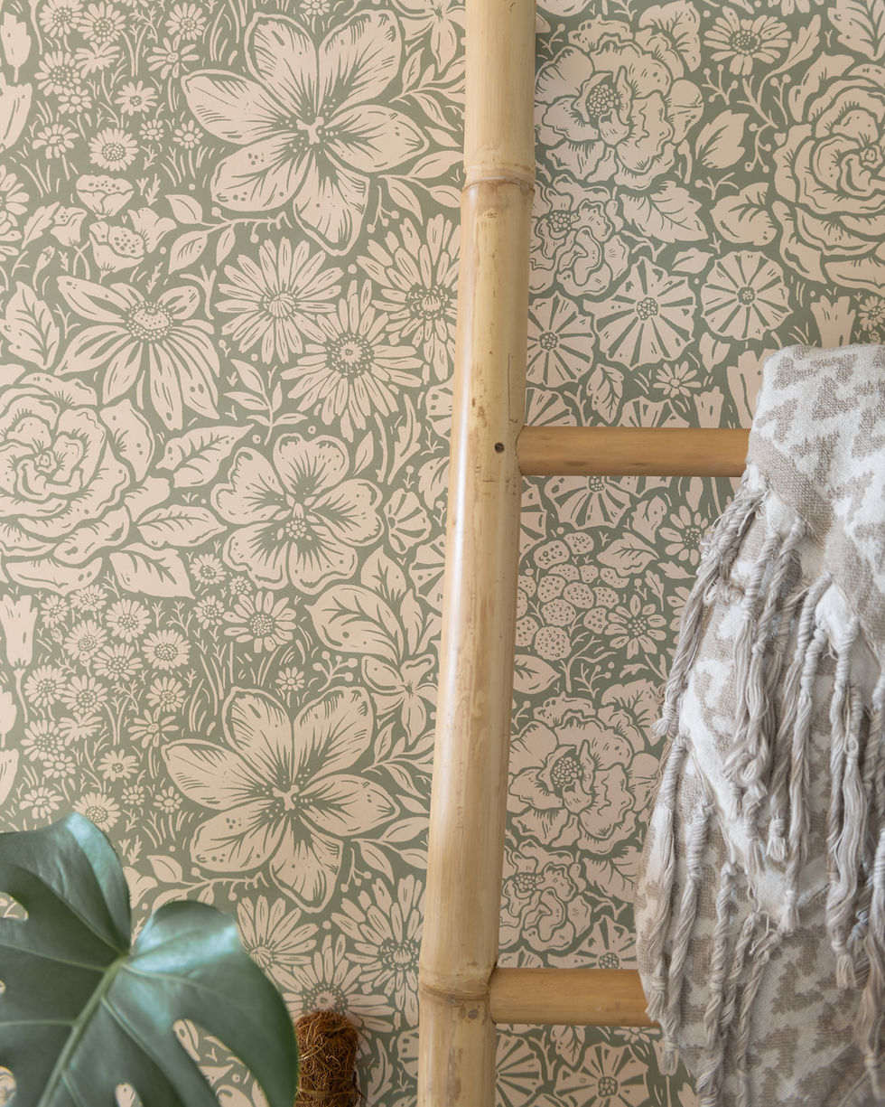 Miniature : Jardin Wallpaper in Pistachio