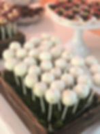 WEDDING CAKE POPS