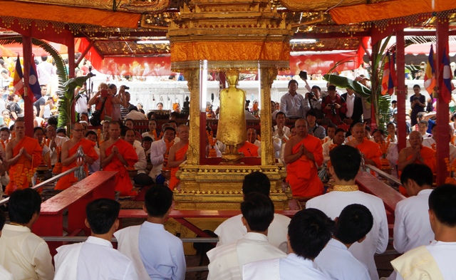Lao New Year 2560 in Luang Prabang