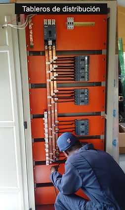 construcción de tablero de distribución Royaltex