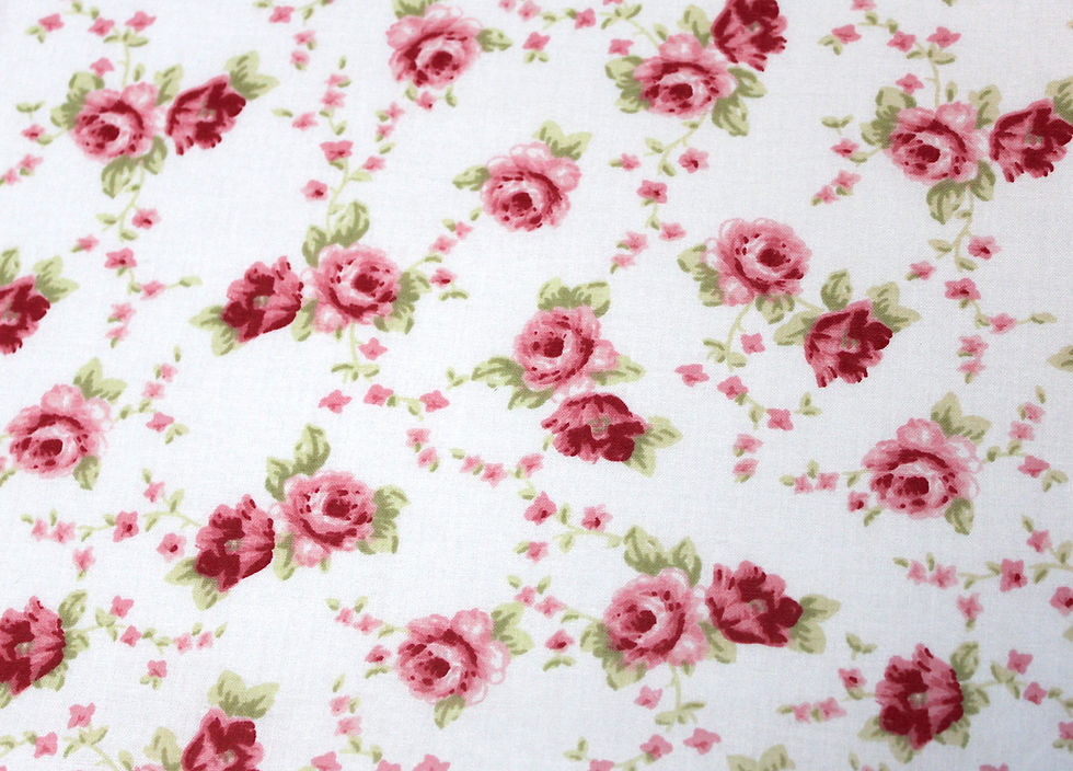 Küçük resim: Relaxing Eye Pillow - Pink Roses pattern