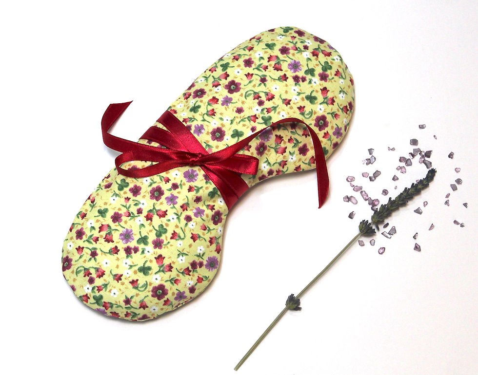 Relaxing Eye Pillow - Flowers front view