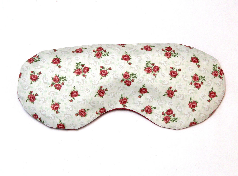Thumbnail: Relaxing Eye Pillow - Romantic Roses Eye mask