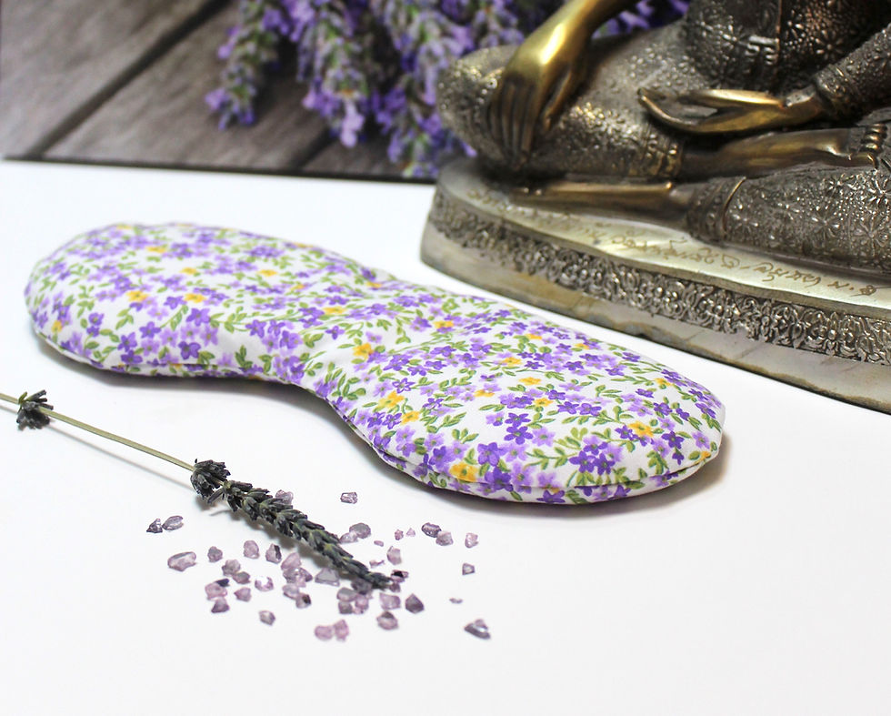Thumbnail: Relaxing Lavender Eye Pillow - Flowers flux seeds