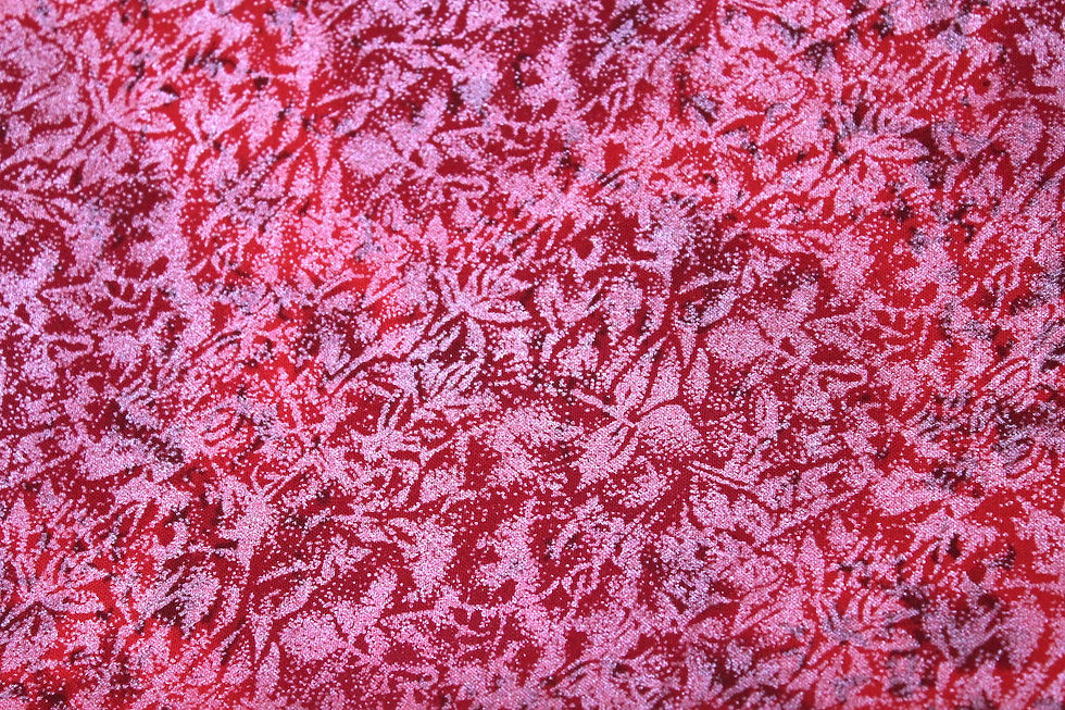 Relaxing Eye Pillow - Red Roses pattern