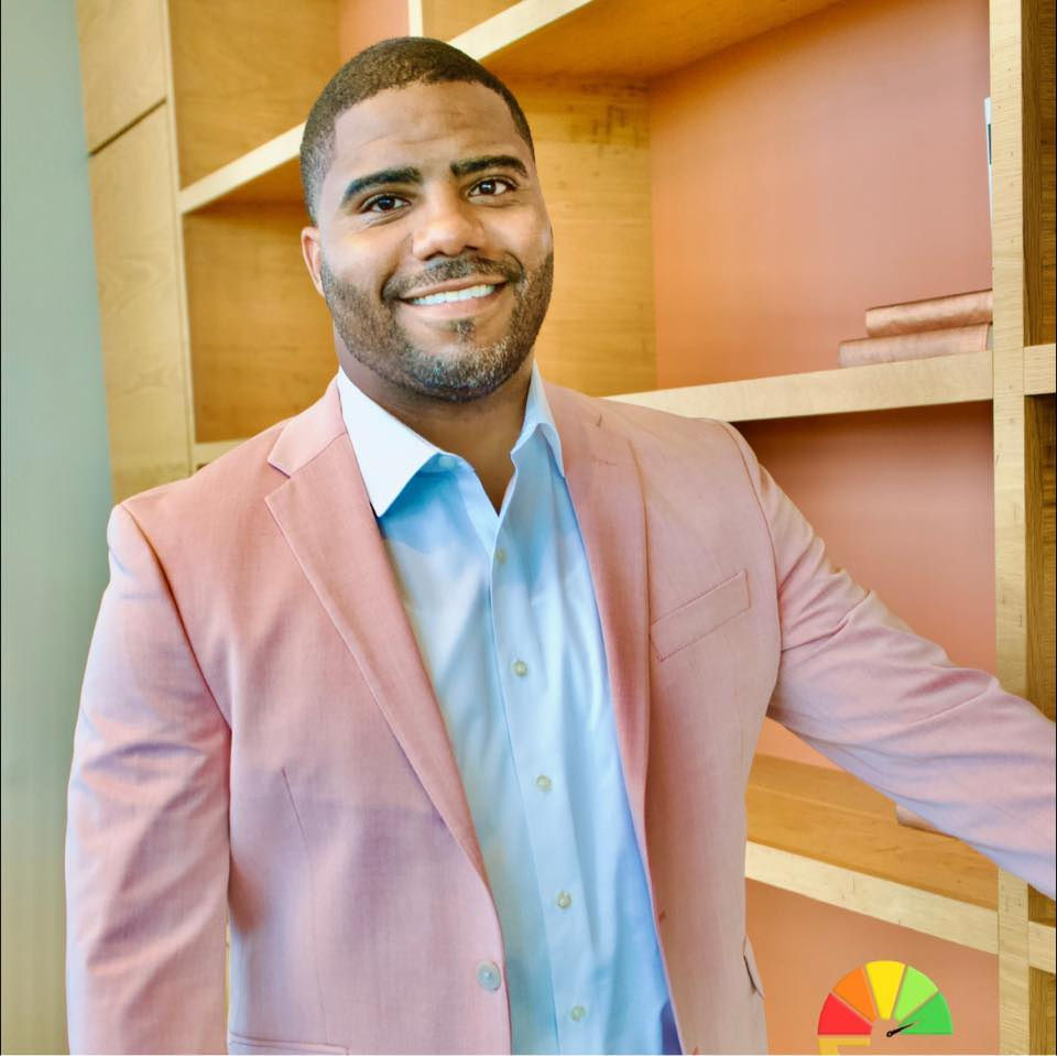 Guest Robert Howard discussing wholesaling real estate and time freedom in a podcast interview.