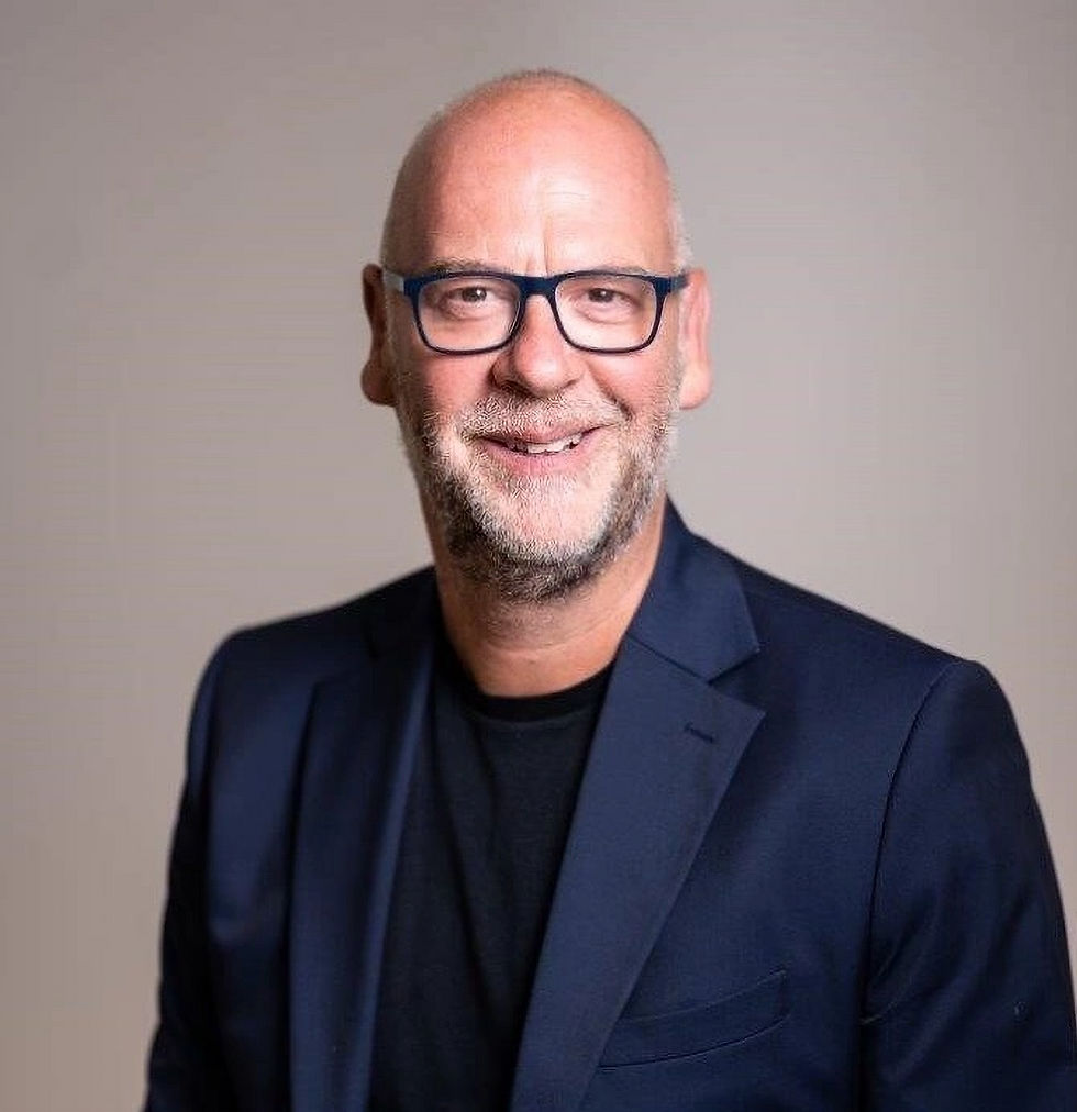 David Liddle speaking during a podcast interview about creating positive workplace cultures and transformational leadership.