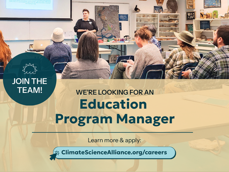 We’re Hiring! Join the Team as an Education Program Manager