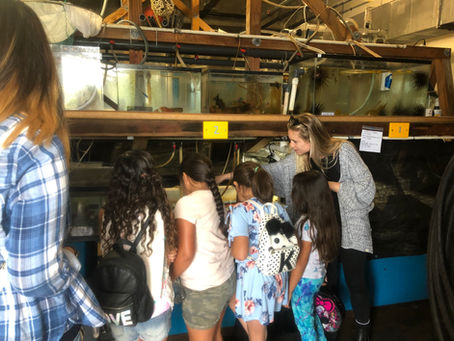 Climate Kids Tribal Youth from the San Pasqual Band Visit Scripps