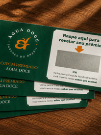 Pedido da Sorte: Água Doce lança promoção "Sabores Premiados" e distribuirá prêmios para clientes no delivery