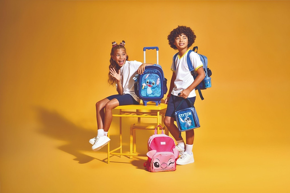 Volta às Aulas - Casa & Estilo lança coleções de Stitch & Angel e Mickey & Minnie 