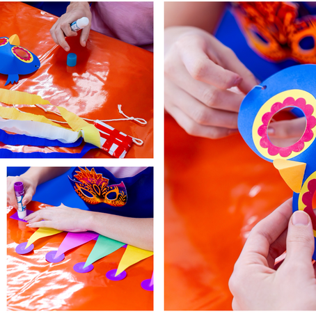 Atividades infantis convidam foliões a imaginar, criar e brincar nas Oficinas Divertidas de Carnaval do PKS