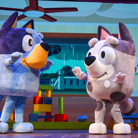 Bluey - Ao Vivo - Diversão em Família!” retorna a Brasília para curta temporada