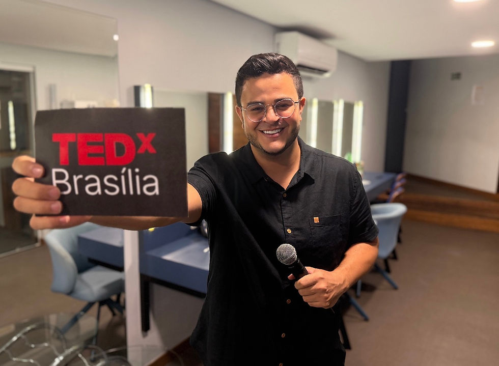 Influenciador de Brasília Eldo Gomes será mestre de cerimônias do TEDxBrasília 2026