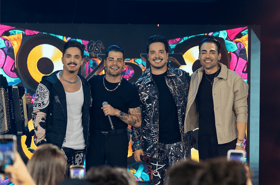 Ao lado de Guilherme & Benuto, Kaique & Felipe unem forças na faixa “Entrei de Gaiato”